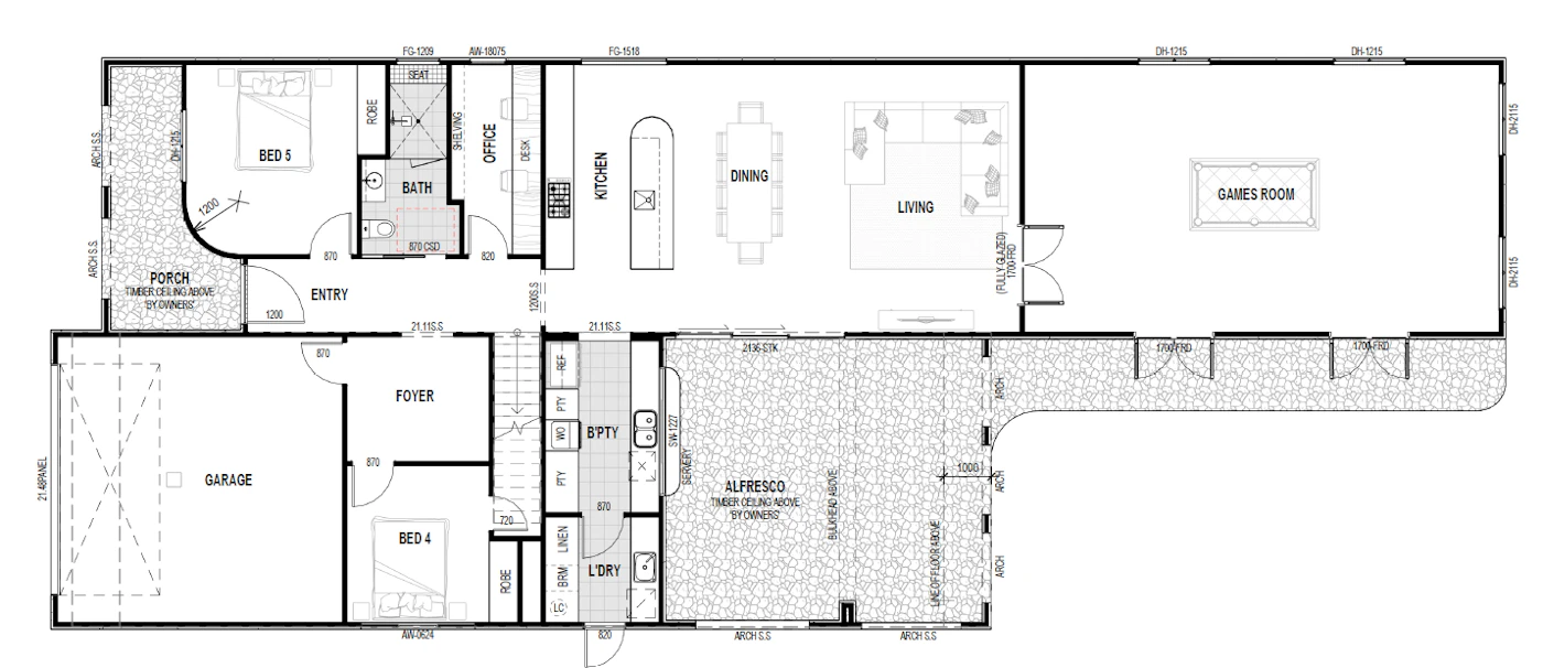 BIRDWOOD Drawing 1