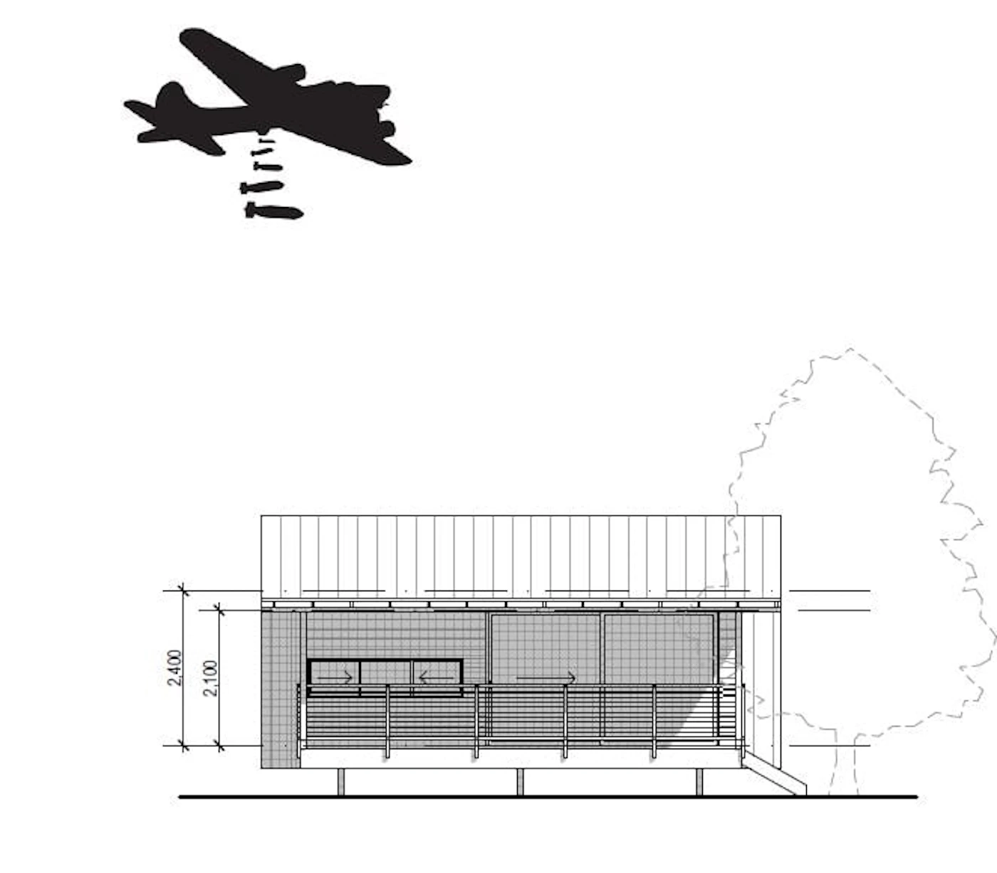 Bomb Shelter Drawing 3