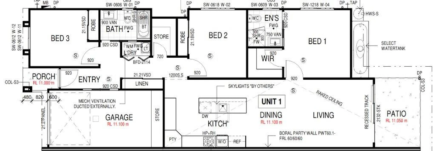 BOSTON - Per Unit Drawing 1