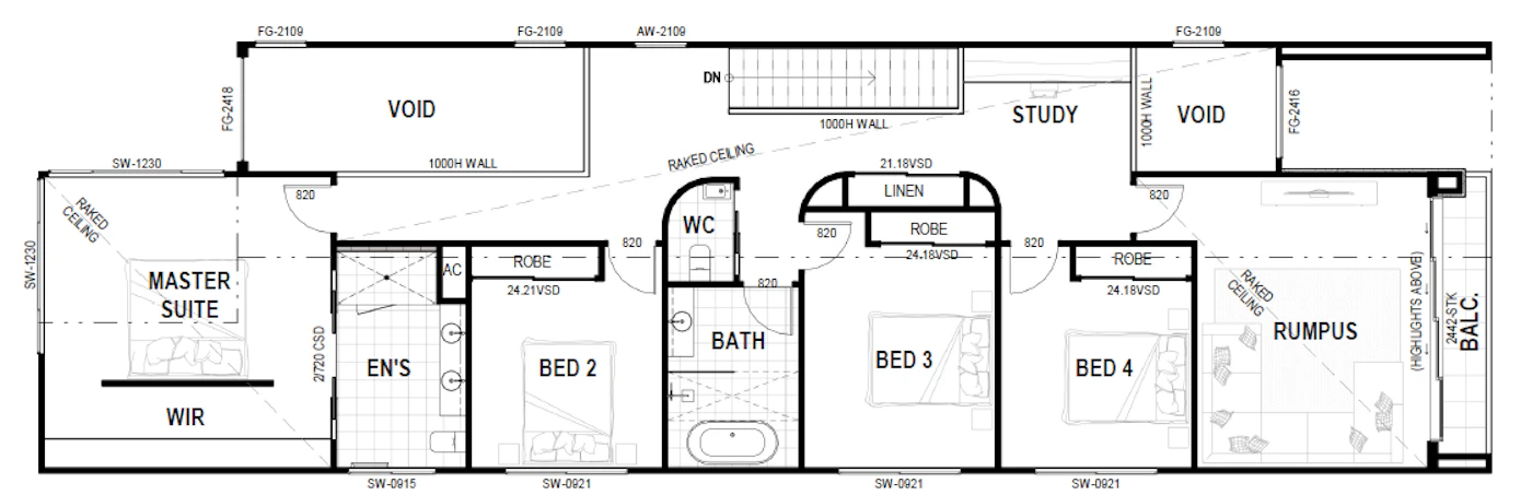 CAMP HILL 2 Drawing 2