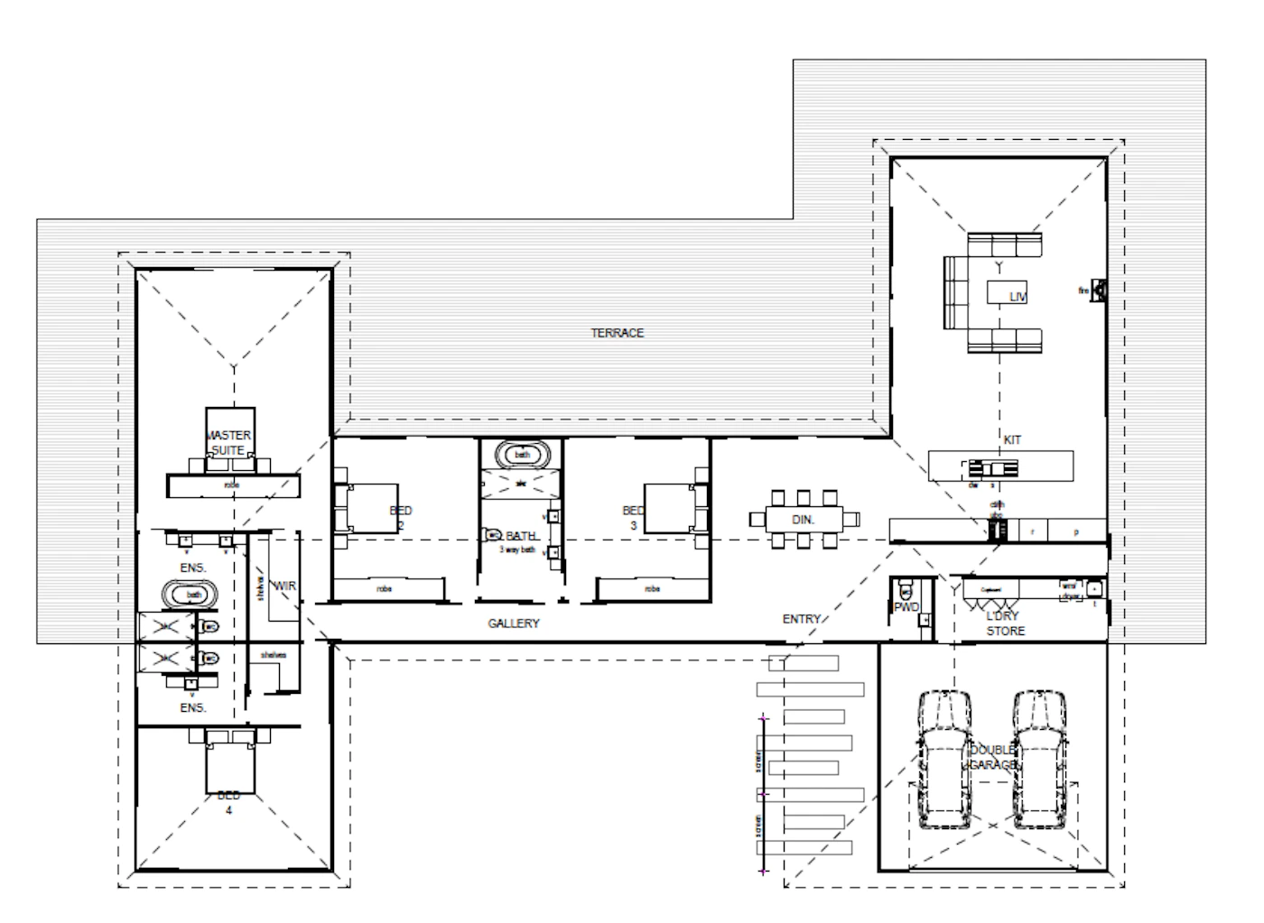 Cardrona Drawing 1