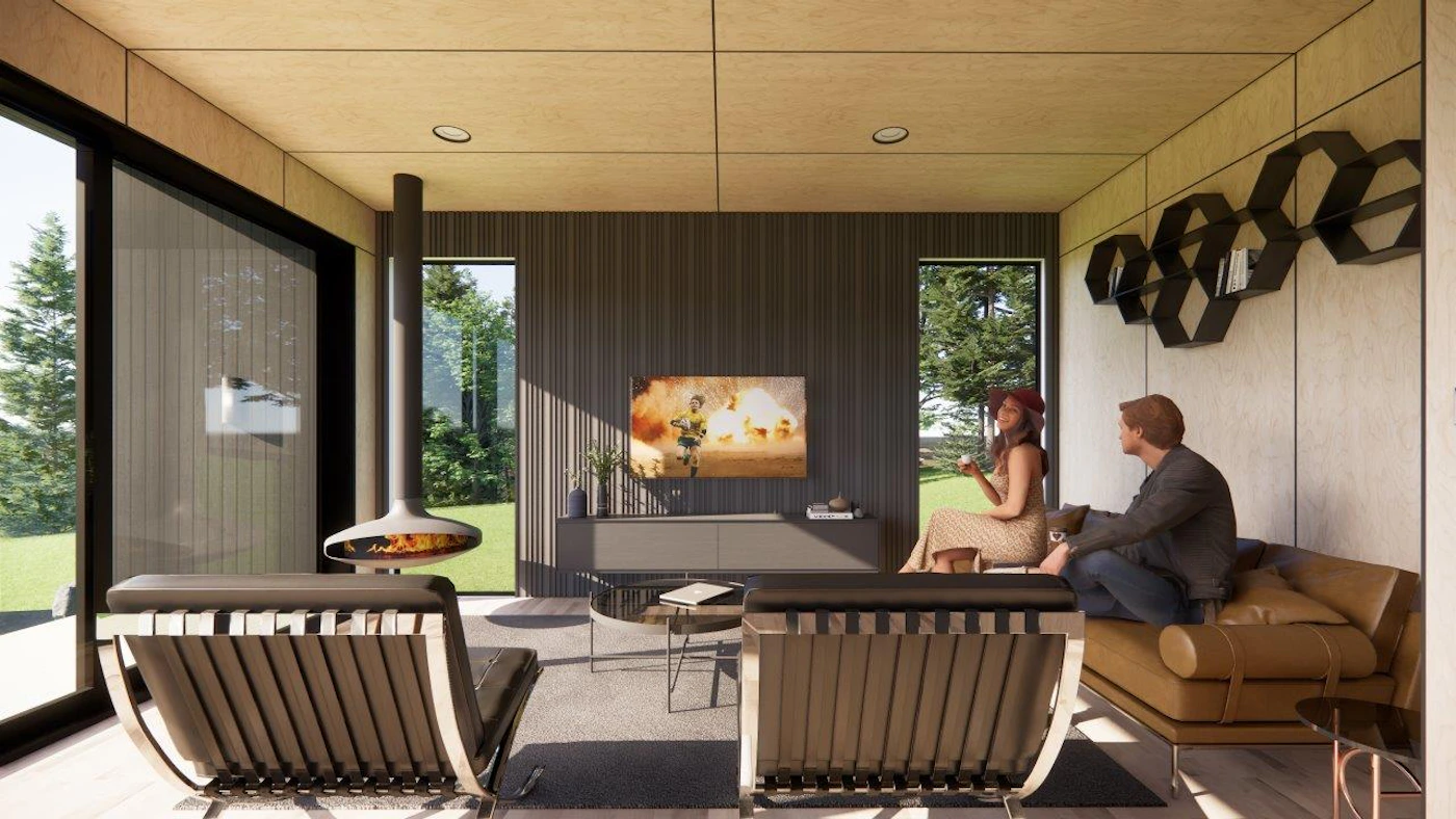 HB CABIN Elevation 2