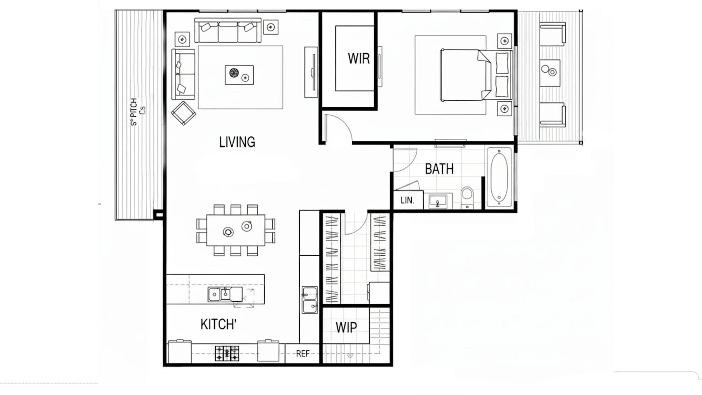 Lakeview Drawing 3