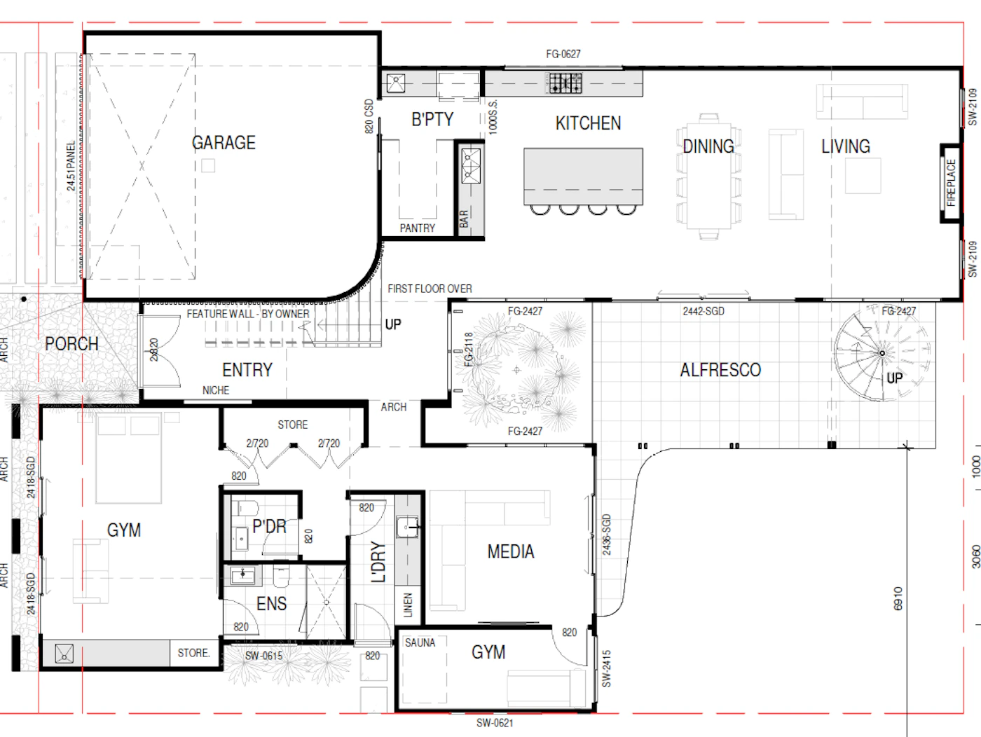 SUNHAVEN Drawing 1